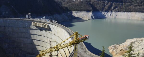 Ингур ГЭС. Ингур ГЭС. - Sputnik Аҧсны
