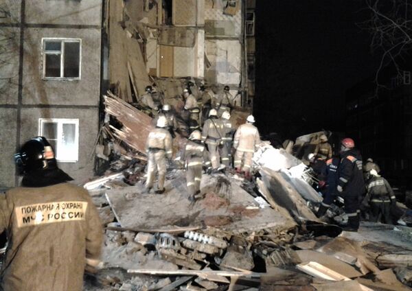 Взрыв бытового газа во Фрунзенском районе города Ярославля. Архивное фото - Sputnik Абхазия