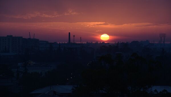 Закат в Сухуме. - Sputnik Абхазия