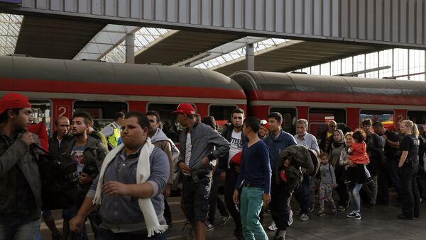 Ситуация с мигрантами в Германии. Архивное фото. - Sputnik Абхазия