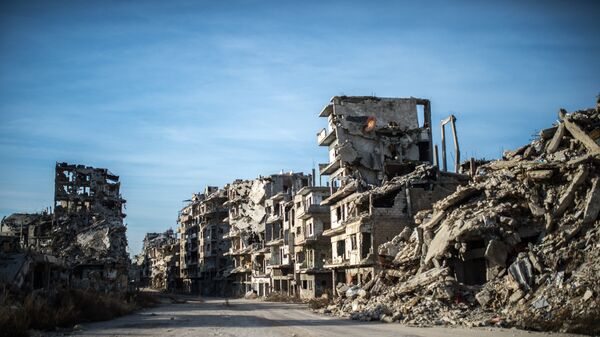 Ситуация в Хомсе. Архивное фото. - Sputnik Абхазия