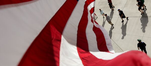 Флаг США. Архивное фото. Флаг США. Архивное фото. - Sputnik Абхазия