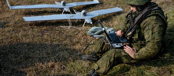 Малый беспилотный летательный аппарат комплекса Застава. Архивное фото - Sputnik Абхазия