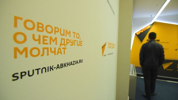 Sputnik апресс-центр аҿы Россотрудничество аусура аихшьаалақәа ҟарҵоит - Sputnik Аҧсны