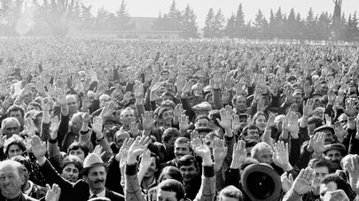 Лыхненский сход 18 марта 1989 год.