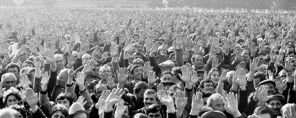 Лыхненский сход 18 марта 1989 год. Лыхненский сход 18 марта 1989 год. - Sputnik Абхазия