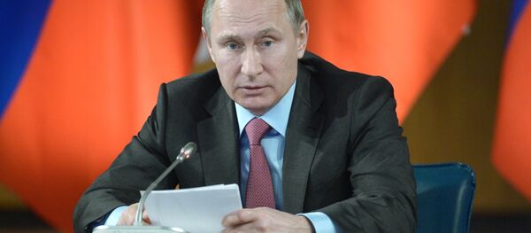 Президент России Владимир Путин. Архивное фото. Президент России Владимир Путин. Архивное фото. - Sputnik Абхазия