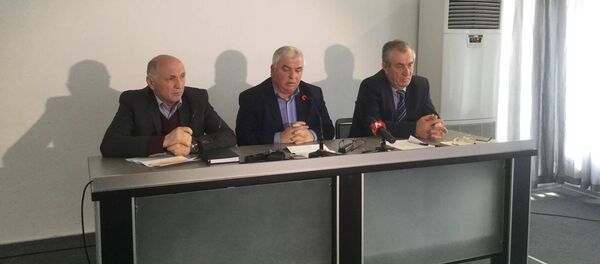 Аԥсны жәлар ракзаара Афорум апресс-конференциа. - Sputnik Аҧсны