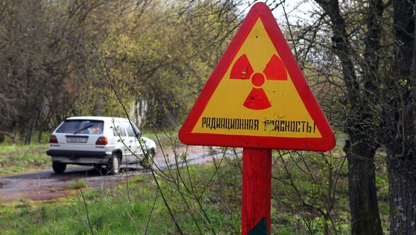 Знак. Радиация. Архивное фото - Sputnik Абхазия