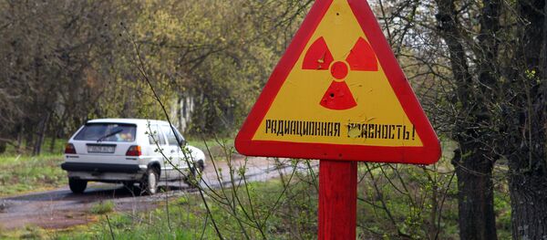 Знак. Радиация. Архивное фото Знак. Радиация. Архивное фото - Sputnik Абхазия