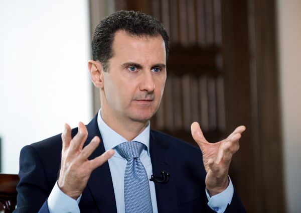 Интервью президента Сирии Б. Асада гендиректору МИА Россия сегодня Д. Киселеву - Sputnik Абхазия