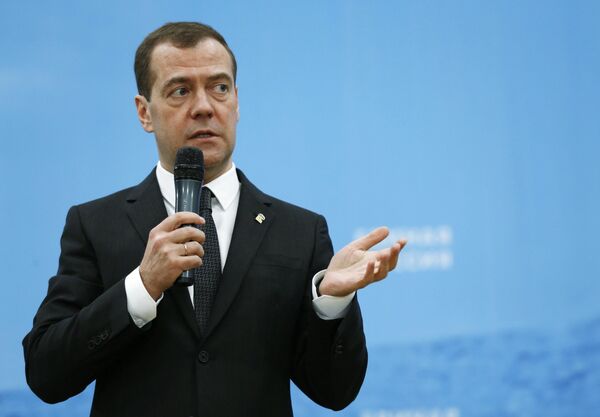 Рабочая поездка премьер-министра РФ Д. Медведева в Кемеровскую область - Sputnik Абхазия