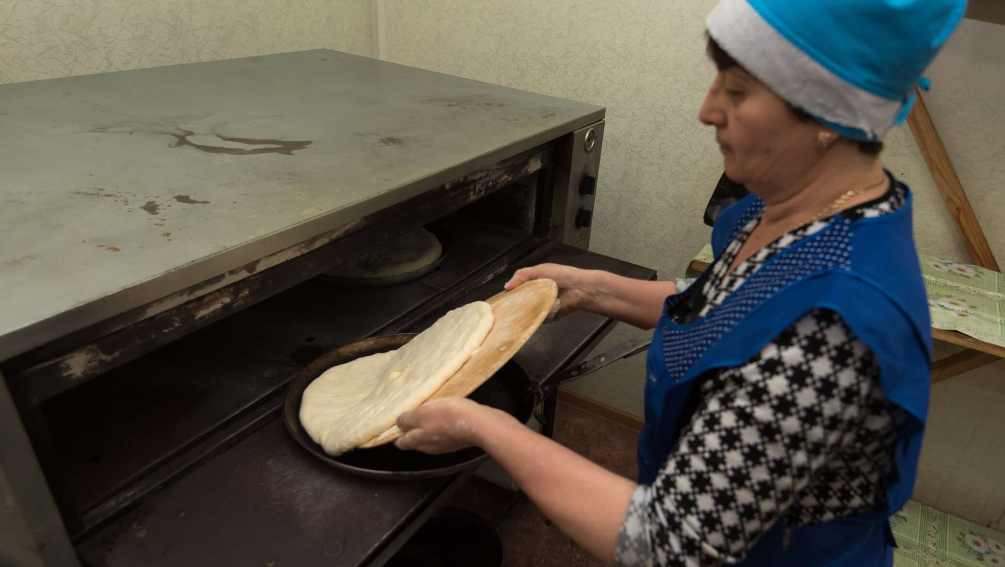 Профессиональная печь для осетинских пирогов