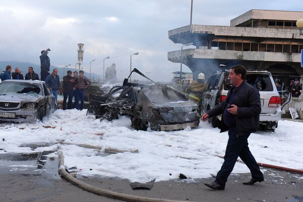 Взрыв машины. - Sputnik Абхазия