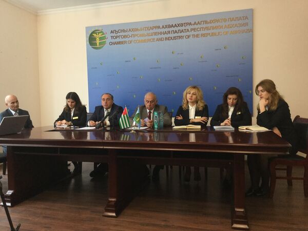 Пресс-конференция ТПП РА - Sputnik Абхазия