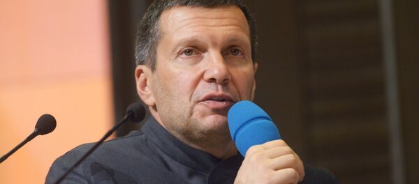 Телеведущий Владимир Соловьев Телеведущий Владимир Соловьев - Sputnik Абхазия