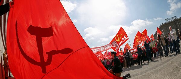 Первомайские шествия в регионах России - Sputnik Абхазия