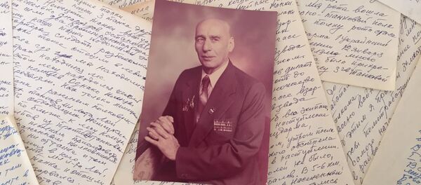 Ветеран ВОВ Самсон Мадович Отырба - Sputnik Абхазия