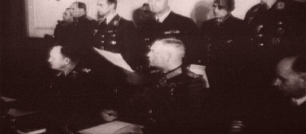 Гитлеровская Германия капитулировала. Съемки 9 мая 1945 года Гитлеровская Германия капитулировала. Съемки 9 мая 1945 года - Sputnik Абхазия