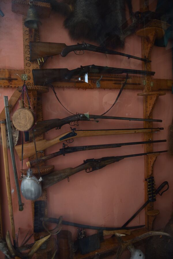 Ружья в доме-музее Хецуриани - Sputnik Абхазия