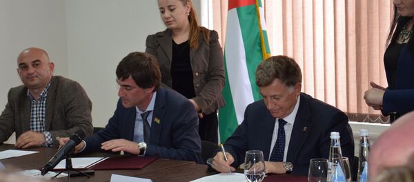 Подписание протокола. Подписание протокола. - Sputnik Абхазия