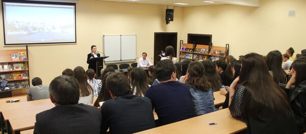Апрофессор ажурналист Екатерина Бебиаԥҳа Иорданиатәи лныҟәарақәа ирызкыз алекциа Апрофессор ажурналист Екатерина Бебиаԥҳа Иорданиатәи лныҟәарақәа ирызкыз алекциа - Sputnik Аҧсны