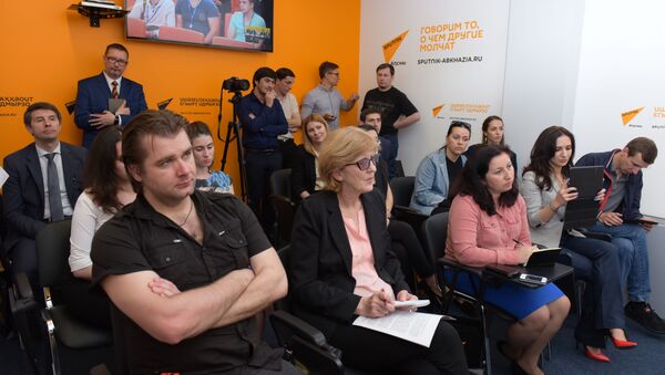 Открытие мультимедийного хаба Sputnik Абхазия - Sputnik Абхазия