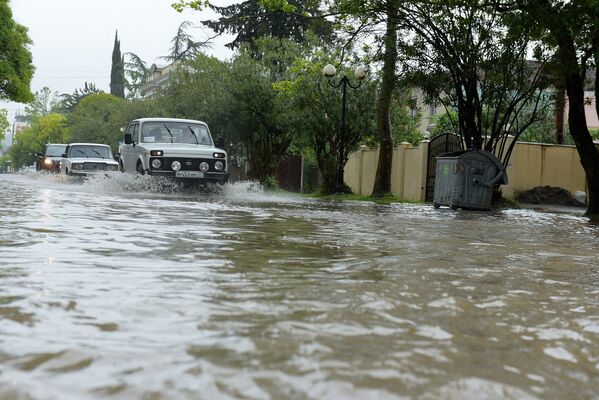 Наводнение в Сухуме - Sputnik Абхазия