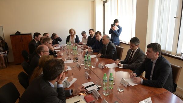 Встреча с сопредседателями Женевских дискуссий. - Sputnik Абхазия