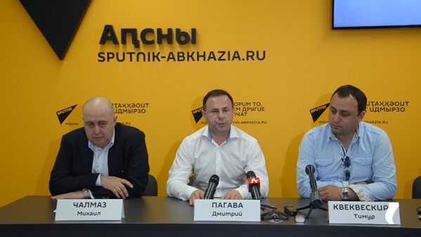 Пресс-конференция, посвященная подготовке к чемпионату мира по футболу ConIFA. - Sputnik Абхазия