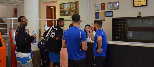 Гости чемпионата в гостинице - Sputnik Абхазия