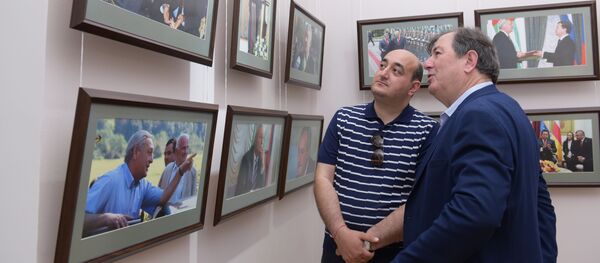 Открытие фотовыставки памяти С.В. Багапш Открытие фотовыставки памяти С.В. Багапш - Sputnik Абхазия