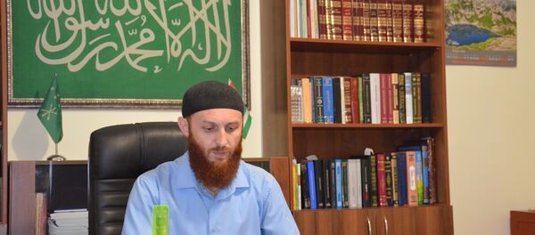 Председатель ЭДУМ Абхазии Салих Кварацхелия. Председатель ЭДУМ Абхазии Салих Кварацхелия. - Sputnik Абхазия