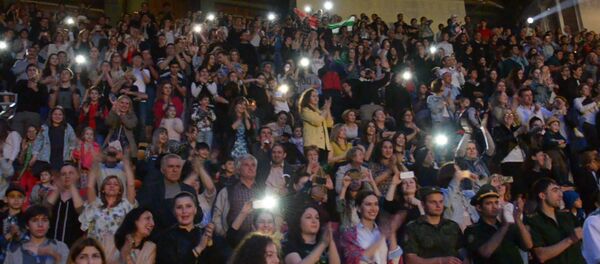 Церемония открытия ЧМ по футболу ConIFA 2016 состоялась в Сухуме Церемония открытия ЧМ по футболу ConIFA 2016 состоялась в Сухуме - Sputnik Абхазия