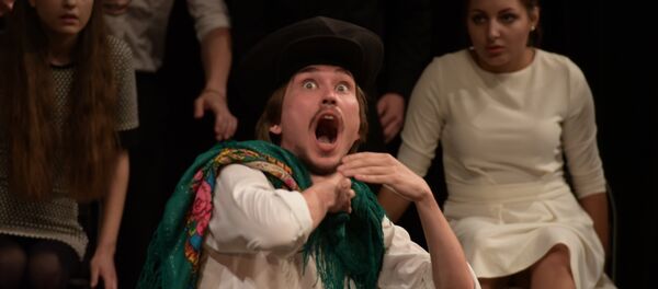 Аспектакль О, Марат аурыс драматә театр асценаҿы Аспектакль О, Марат аурыс драматә театр асценаҿы - Sputnik Аҧсны