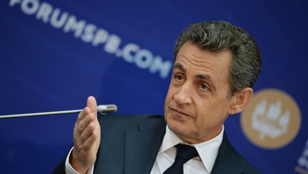 Беседа с экс-президентом Франции Н. Саркози в рамках ПМЭФ - Sputnik Абхазия