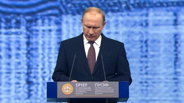 Путин на ПМЭФ о глобальной экономике, отношениях с ЕС и евразийском партнерстве - Sputnik Абхазия