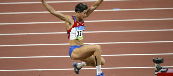 Российская легкоатлетка Татьяна Лебедева стала серебряным призером Игр в прыжках в длину Российская легкоатлетка Татьяна Лебедева стала серебряным призером Игр в прыжках в длину - Sputnik Абхазия