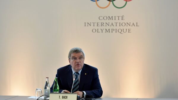 Президент Международного олимпийского комитета Томас Бах во время Олимпийского саммита в Лозанне. - Sputnik Абхазия