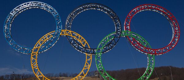 Олимпийские кольца Олимпийские кольца - Sputnik Абхазия