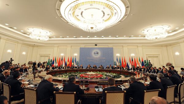 заседания в Ташкенте Совета глав государств-членов Шанхайской организации сотрудничества в расширенном составе. - Sputnik Абхазия