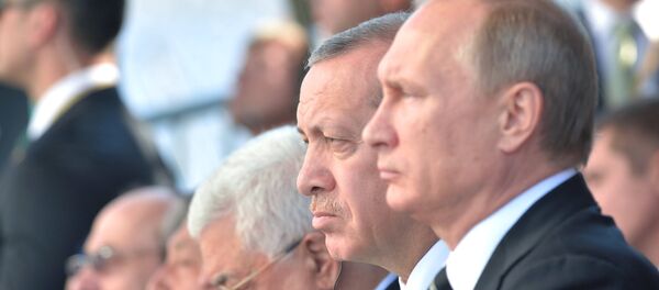 Президент России Владимир Путин, президент Турции Реджеп Тайип Эрдоган. Архивное фото. - Sputnik Абхазия