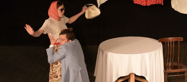 Класс-концерт студентов театрального института им. Щукина. Класс-концерт студентов театрального института им. Щукина. - Sputnik Абхазия