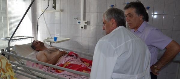 Хаджимба в Больнице. - Sputnik Абхазия