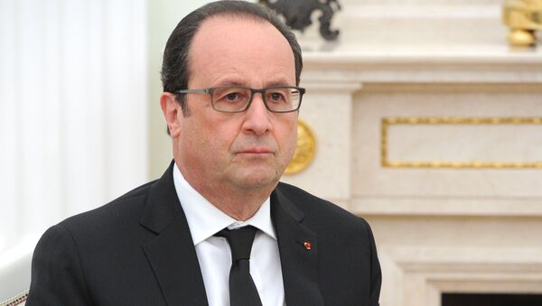 Президент Франции Франсуа Олланд. - Sputnik Абхазия