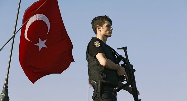Турецкий полицейский - Sputnik Абхазия