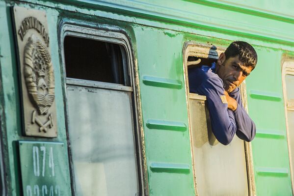 Международный марафон на поезде Душанбе – Москва. - Sputnik Абхазия