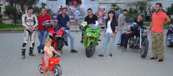 Абхазские байкеры Абхазские байкеры - Sputnik Абхазия