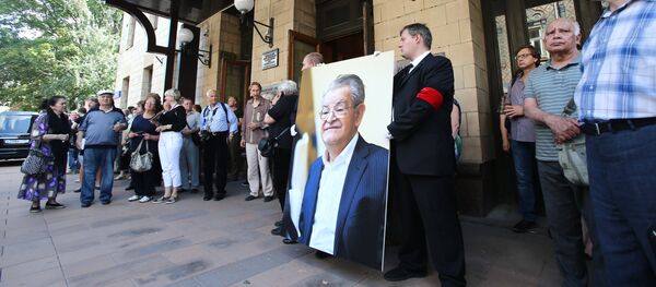 Фазиль Искандер абзиараз ҳәа иаҳәара ацеремониа - Sputnik Аҧсны