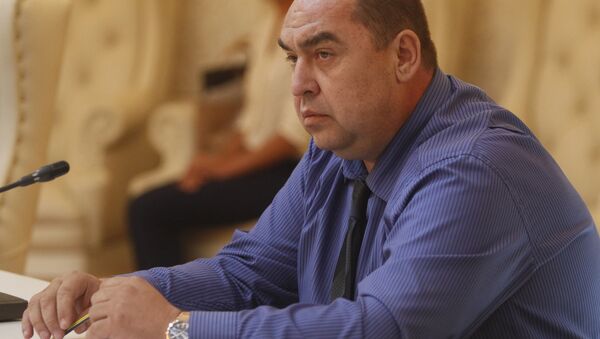 Премьер-министр Луганской Народной Республики Игорь Плотницкий - Sputnik Абхазия